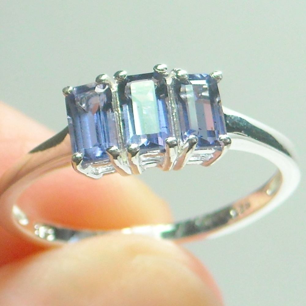 NWT Natural Iolite Ring